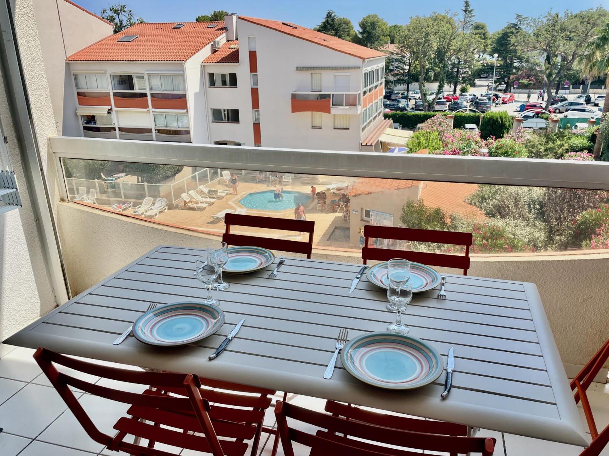 Golfes Clairs - Duplex Climatise - Wifi Leilighet Argelès-sur-Mer Eksteriør bilde